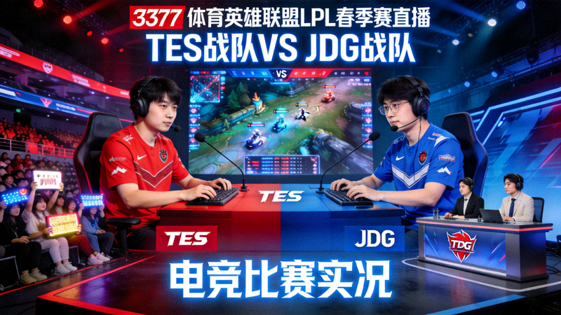 3377体育英雄联盟LPL春季赛直播 - TES战队对阵JDG战队电竞比赛实况